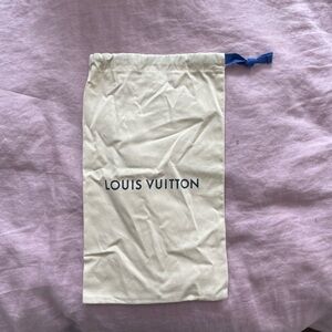 Louis Vuitton Cream Dust Bag